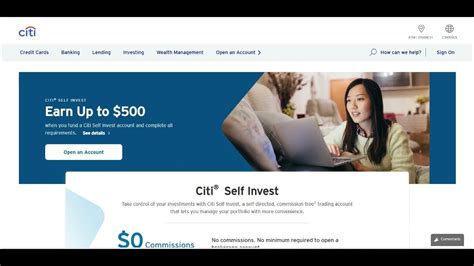 citibank investments reviews.